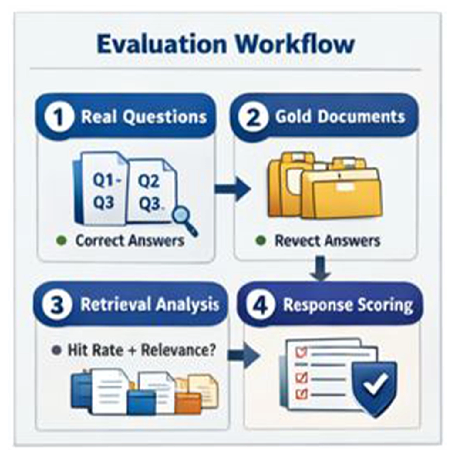 A visual concept of Retrieval-Augmented Generation (RAG): search + context + grounded response